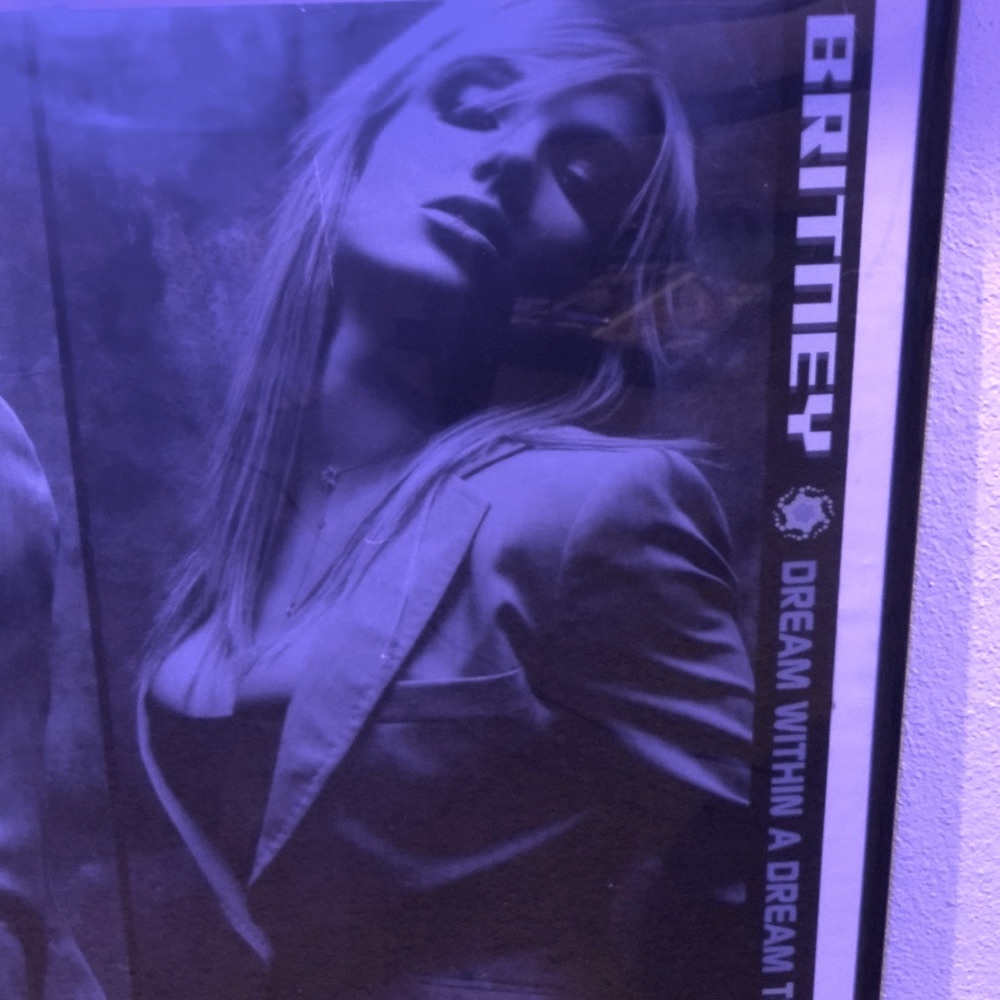 Britney Spears DWAD poster.